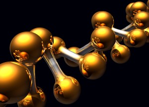 ما هي جزيئات الذهب